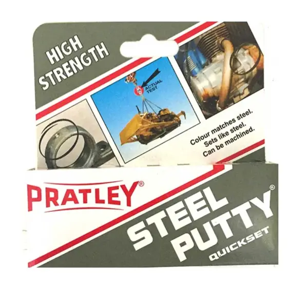 ADHESIVE PUTTY PRATLEY STEEL 100GR
