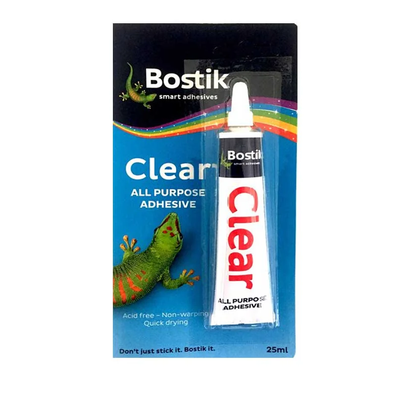 A10040.webp ADHESIVE CLEAR BOSTIK 25ML BLIST - Image 1