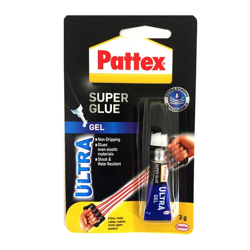 A10101.webp ADHESIVE SUPERGEL PATTEX 3GR CARDED - Image 1