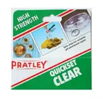 ADHESIVE EPOXY PRATLEY QUICKSET CLEAR 36ML PRATLEY