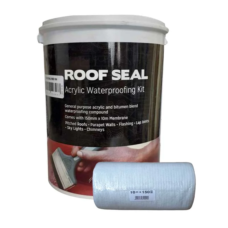 A10388.webp ROOF SEAL KIT ACRYL 5LTR TERRACOTTA C/W MEMBRANE - Image 1