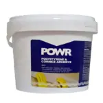 ADHESIVE POLYSTYRENE BUCKET 1KG POWR