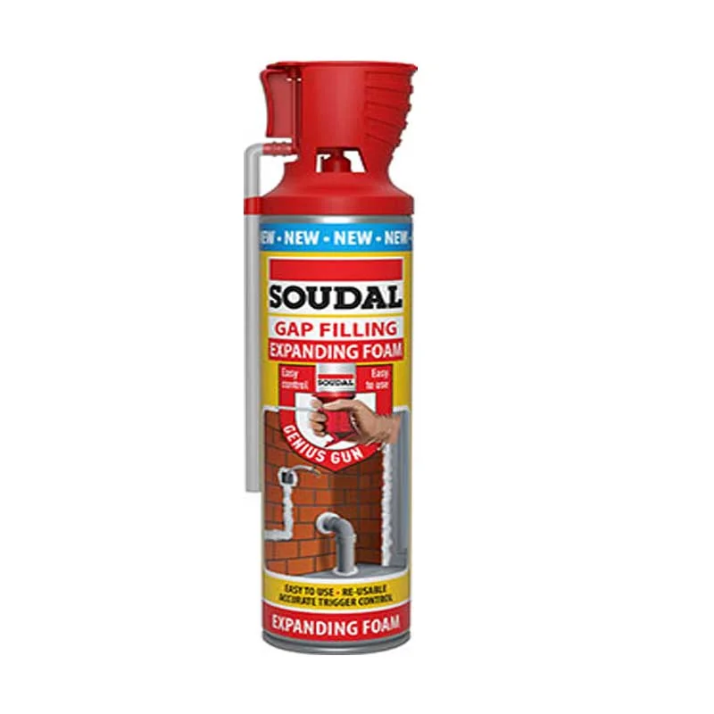 A10775.webp FILLER POLYURETHANE FOAM GENIUS SOUDAL 600ML - Image 1