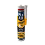 ADHESIVE FIX ALL TURBO WHITE 290ML WHITE SOUDAL