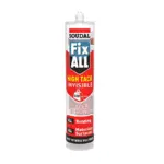 ADHESIVE FIX ALL HIGH TACK INVISIBLE 290ML SOUDAL