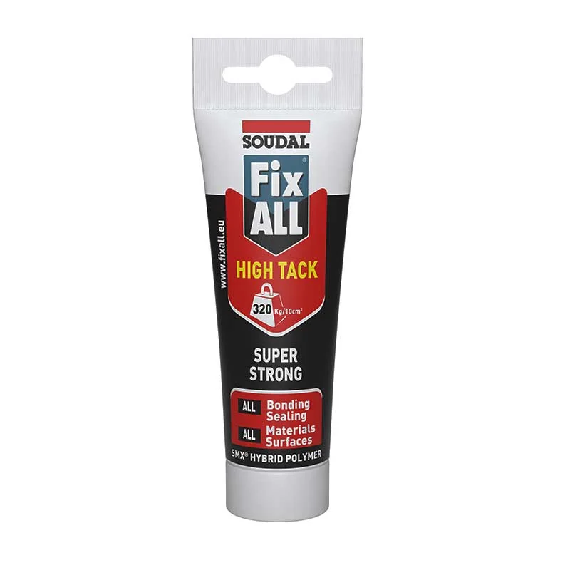 A10925.webp ADHESIVE FIXALL HIGH TACK WHITE 125ML SOUDAL - Image 1