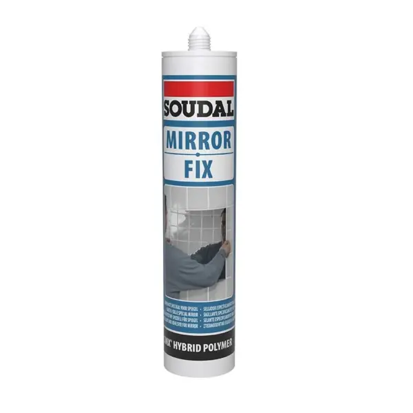 SEALANT MIRROR FIX HYBRID POLYMER 290ML SOUDAL