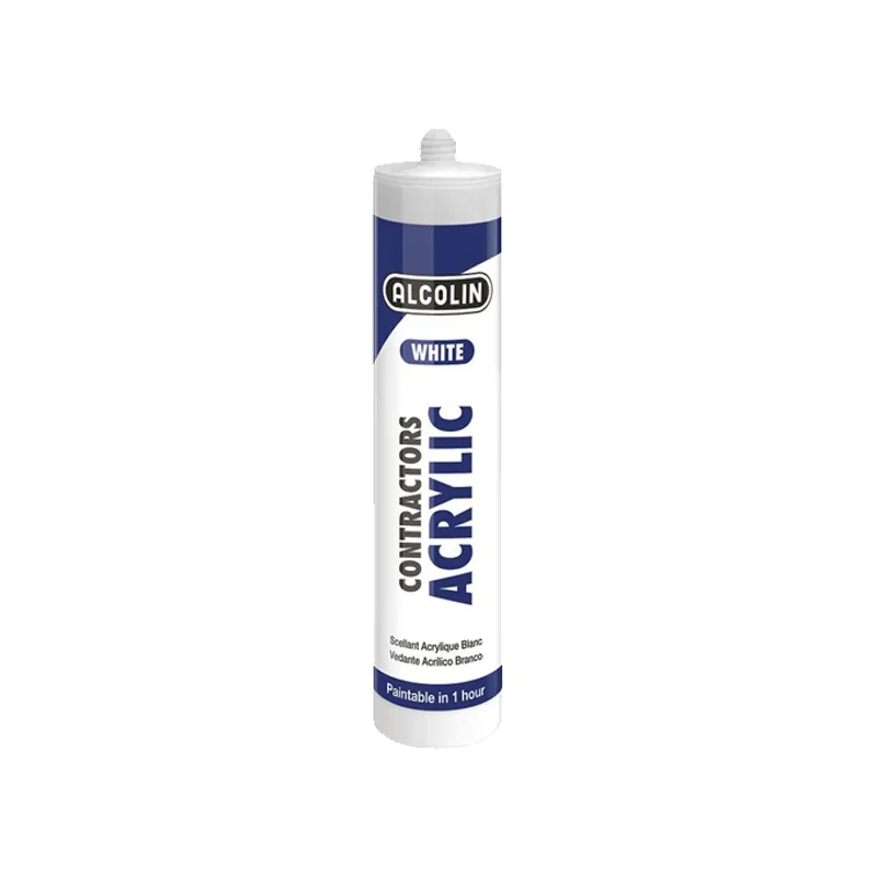 A10976.webp SEALANT ACRYLIC PAINTABLE WHITE ALCOLIN 260ML - Image 1