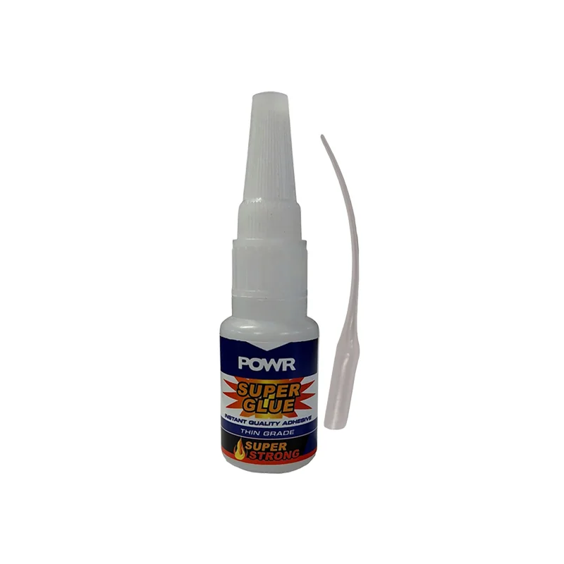A10991.webp POWR SUPER GLUE 20GR ROUND BOTTLE THIN C/W PIN CAP - Image 1