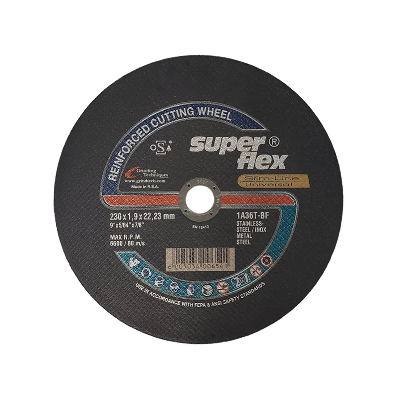 A20032.webp ABRASIVE DISC CUTTING STEEL SLIMLINE S/FLEX 230X1.9X22.2 - Image 1