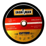 ABRASIVE DISC CUTTING STONE IRONMAN 230X3X22.2