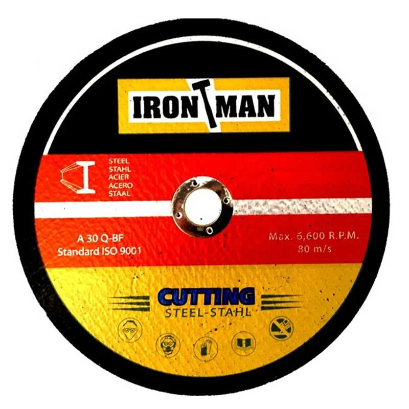 A20262.webp ABRASIVE DISC CUTTING STEEL IRONMAN 115X3.0X22.2 - Image 1