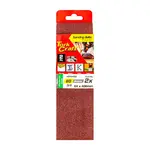 SANDING BELT 64 X 406MM 80GRIT 2/PACK