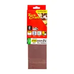 SANDING BELT 75 X 533MM 240GRIT 2/PACK