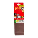 SANDING BELT 75 X 533MM 400GRIT 2/PACK
