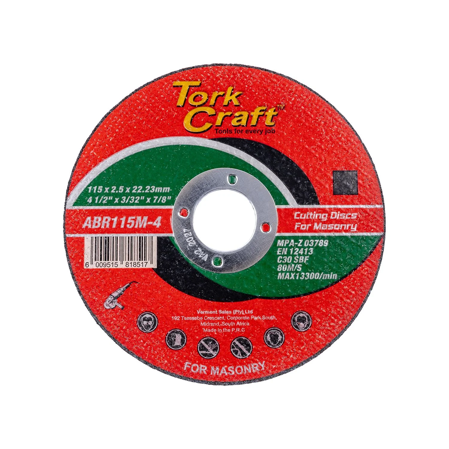 ABR115M-4.webp CUTTING DISC MASONRY 115 X 2.5 X 22.22MM - Image 1