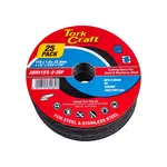 CUTTING DISC STEEL and SS 115 X 1.0 X 22.2 MM 25 PACK