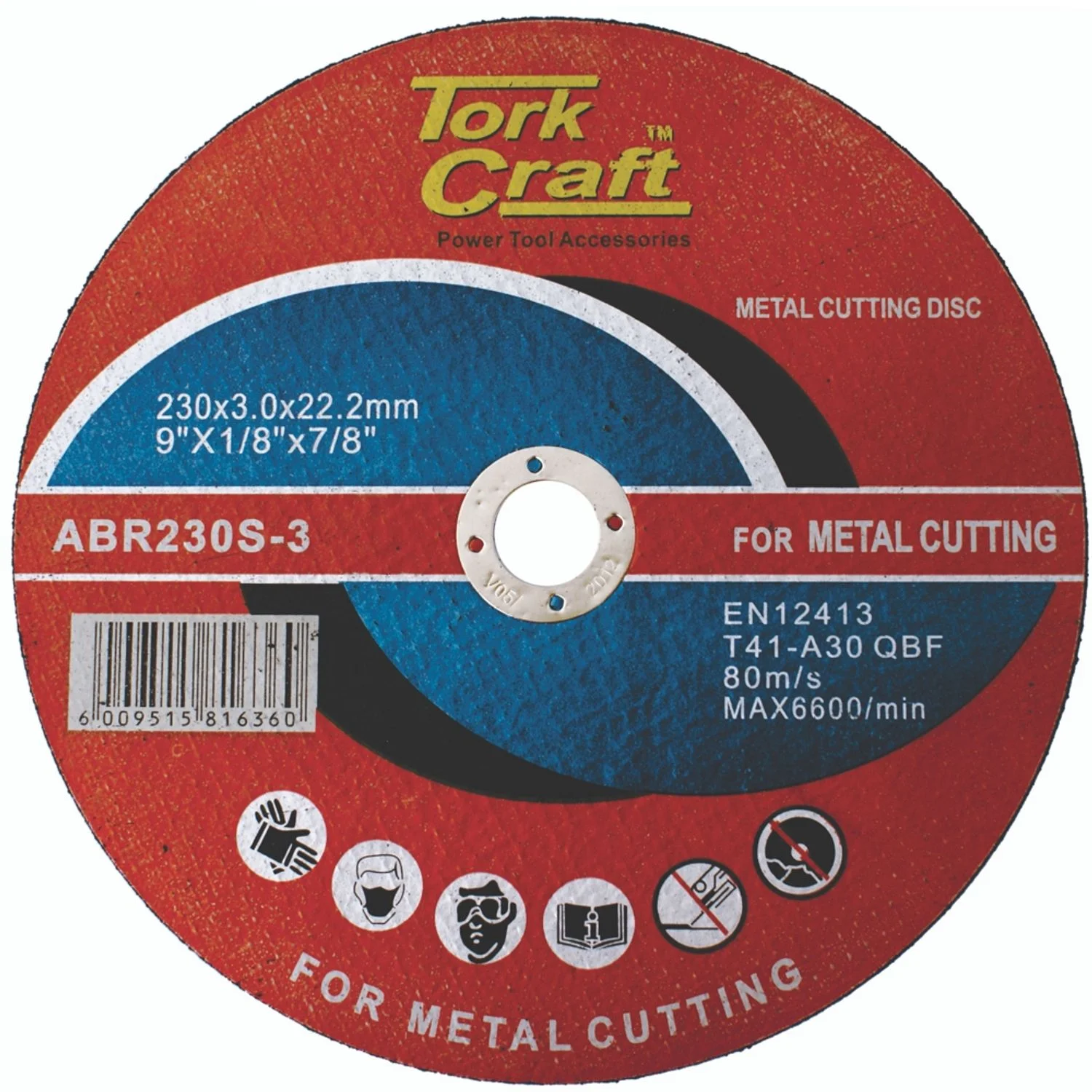 ABR230S-3.webp CUTTING DISC STEEL AND SS 230 X 3.0 X22.22MM - Image 1