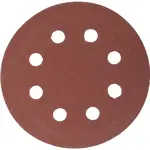 SANDING DISC 125MM 40 GRIT WITH HOLES 10/PK HOOK AND LOOP