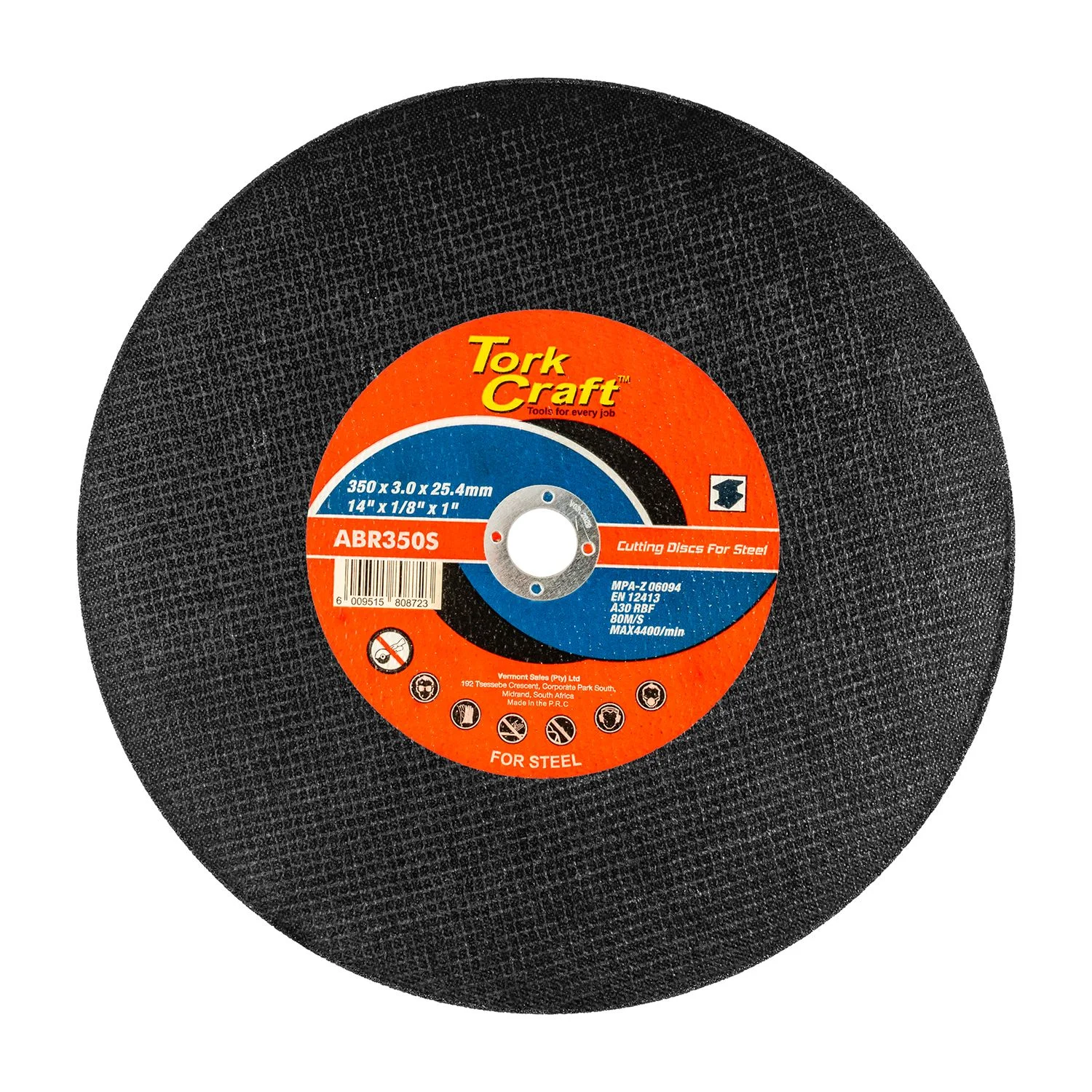 ABR350S.webp CUTTING DISC STEEL 350 X 3.0 X 25.4 - Image 1