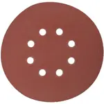SANDING DISC 150MM 320 GRIT WITH HOLES 10/PK HOOK AND LOOP