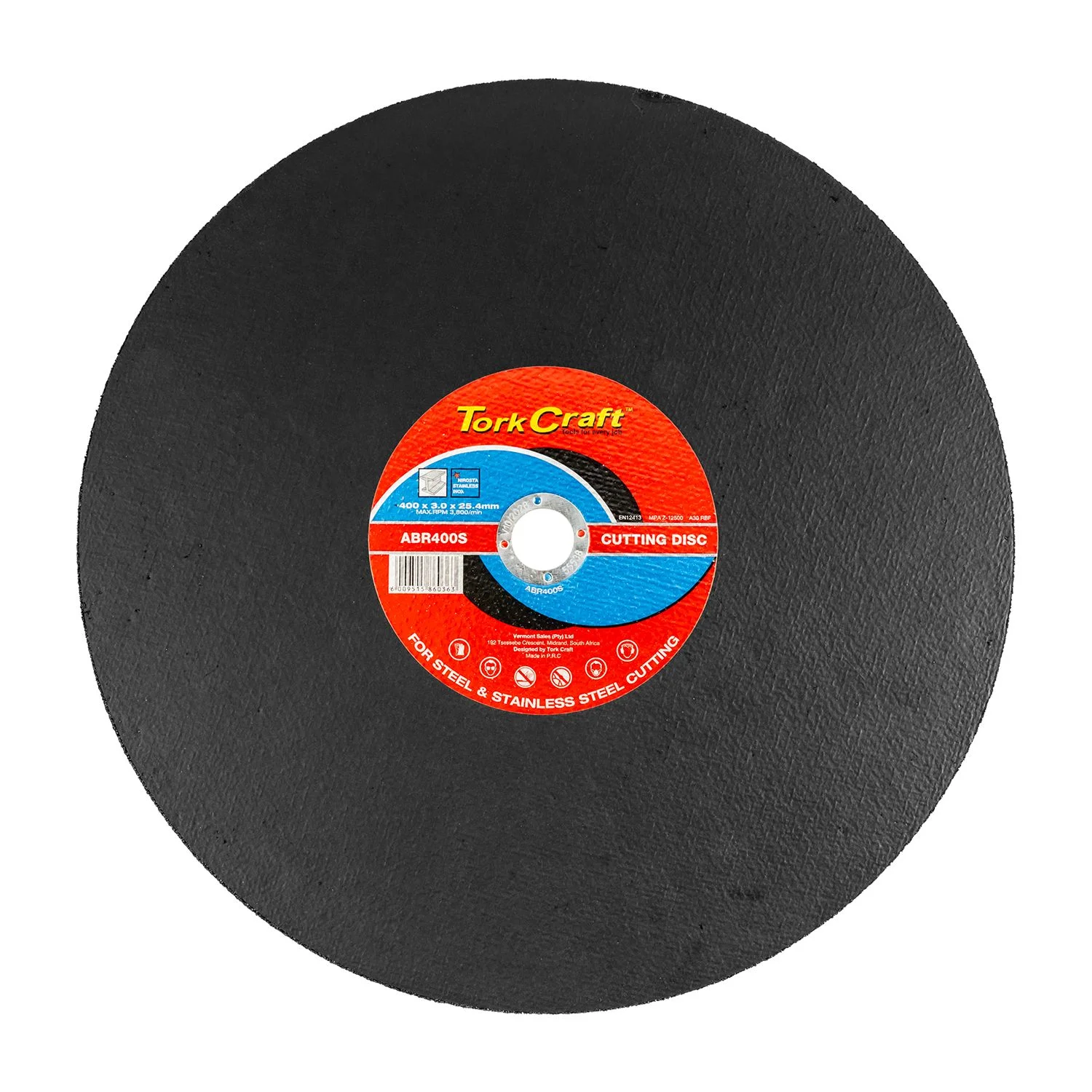 ABR400S.webp CUTTING DISC STEEL 400 X 3.0 X 25.4 - Image 1