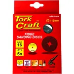 FIBRE DISC 115MM 16 GRIT 5/PACK - Image 2