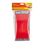 SANDING BLOCK 210 X 105 FOR HAND USE RED - Image 2