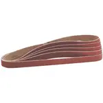 POWERFILE SANDING BELT 6 X 451MM 80 GRIT 5/PK