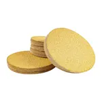 GOLD DISC (50 PIECES) 80 GRIT 125MM WITHOUT HOLE HOOK AND LOOP - Image 2