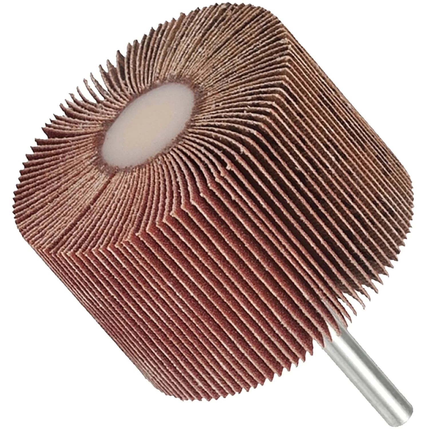 ABRF605080.webp FLAP WHEEL 60 X 50 X 6MM SHAFT 80 GRIT PER EACH - Image 1