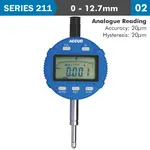 DIGITAL INDICATOR FLAT BACK 12.7MM/0.5″