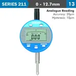 DIGITAL INDICATOR FLAT BACK 12.7MM/0.5″