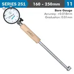 DIAL BORE GAUGE 160-250MM 0.018MM ACC. 0.001MM GRAD.