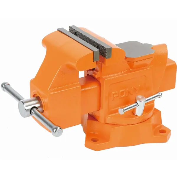 PONY 4″ HEAVY-DUTY WORKSHOP BENCH VICE SWIVEL BASE