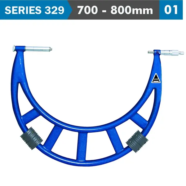 OUTSIDE MICROMETER 700-800MM 0.018MM ACC. 0.01MM GRAD. WITH EXTENSION