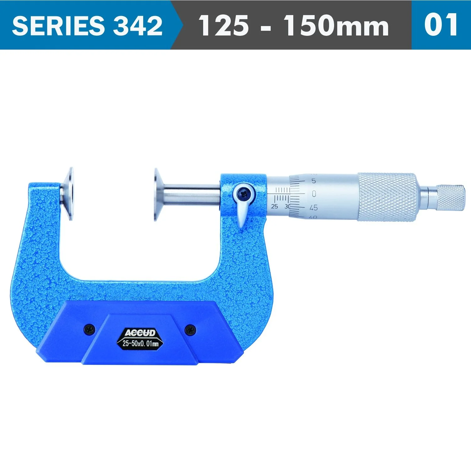 AC342-006-01.webp NON ROTATING SPINDLE DISK MICROMETER 125 - Image 1