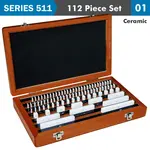 CERAMIC GAUGE BLOCK SET ISO3650 GRADE 1 112PC