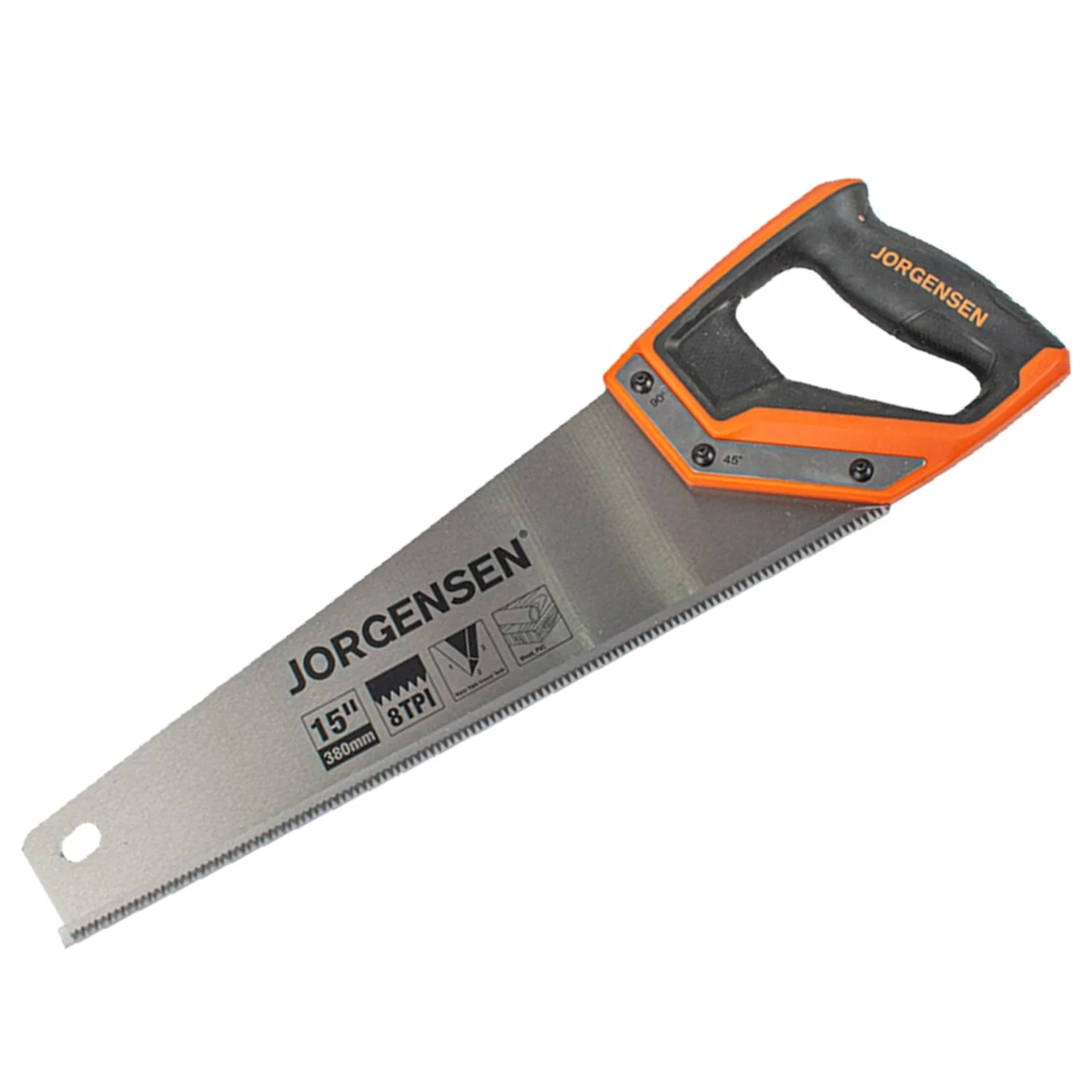 AC70600.webp JORGENSEN HAND SAW 380MM 8 TPI PER INCH HP - Image 1