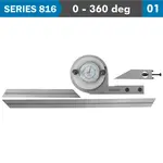 UNIVERSAL PROTRACTOR 360 DEG. C/STEEL 5` ACC. 5` GRAD.