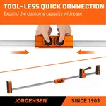 JORGENSEN CABINET MASTER PARALLEL CLAMP EXTENDER 1PC FOR 8000/8000P/81 - Image 2