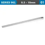 TAPER GAUGE 0.5-10MM 0.05MM GRAD. 0.05MM ACC. S/STEEL