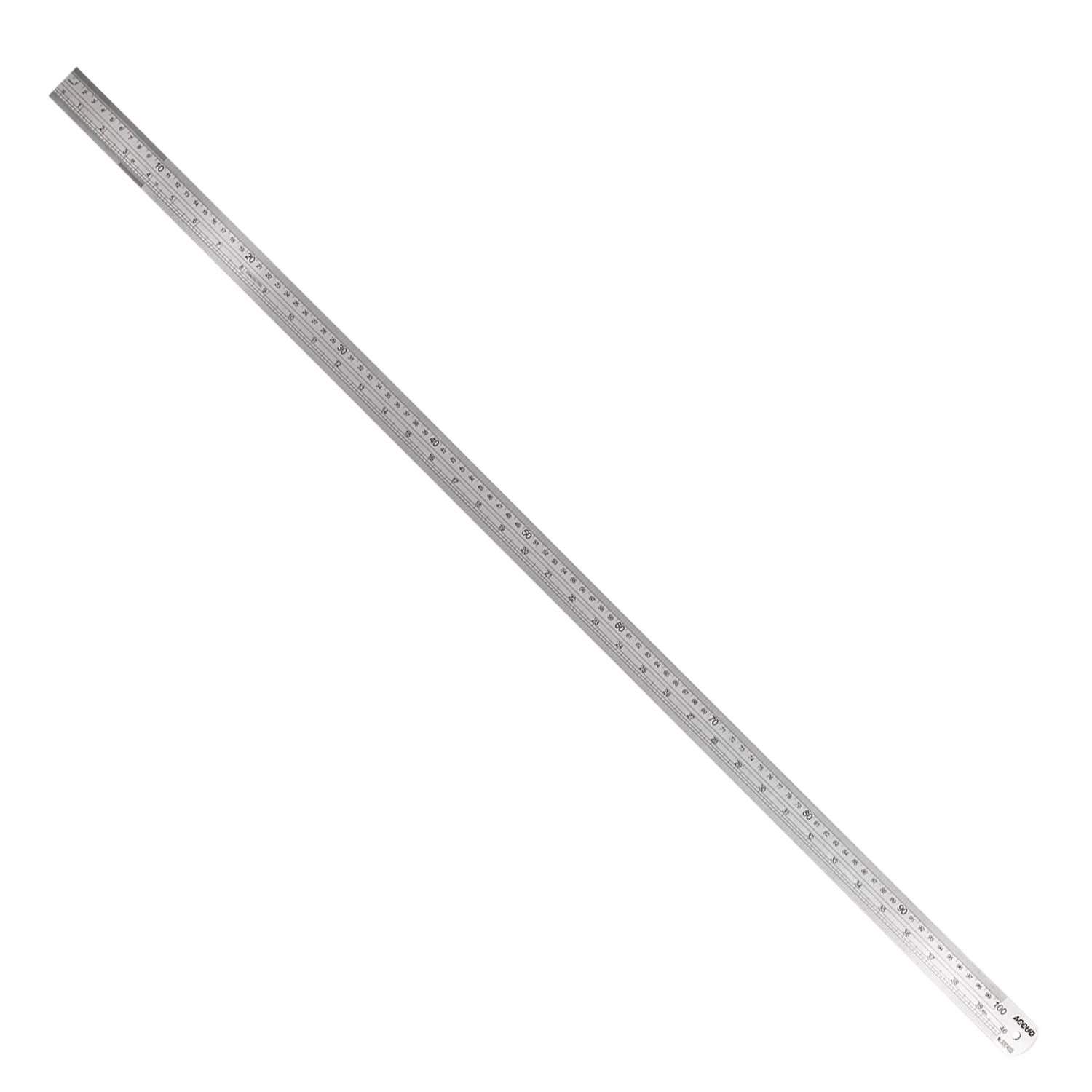 AC990-040-11.webp RULER 1000MM S/STEEL 0.24MM ACC 0.5MM GRAD. - Image 1