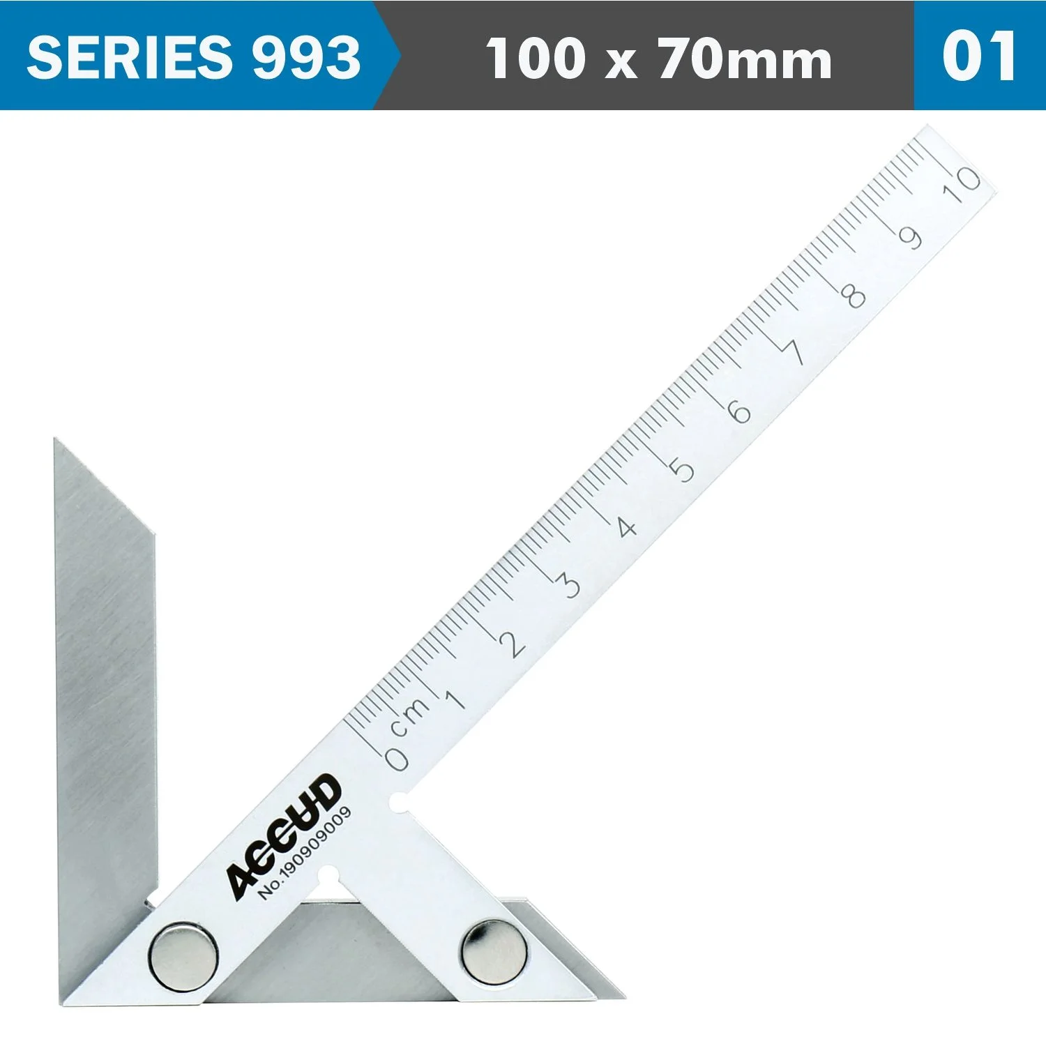 AC993-004-01.webp CENTER MARKING GAUGE 100X70MM 0.15MM ACC. S/STEEL - Image 1