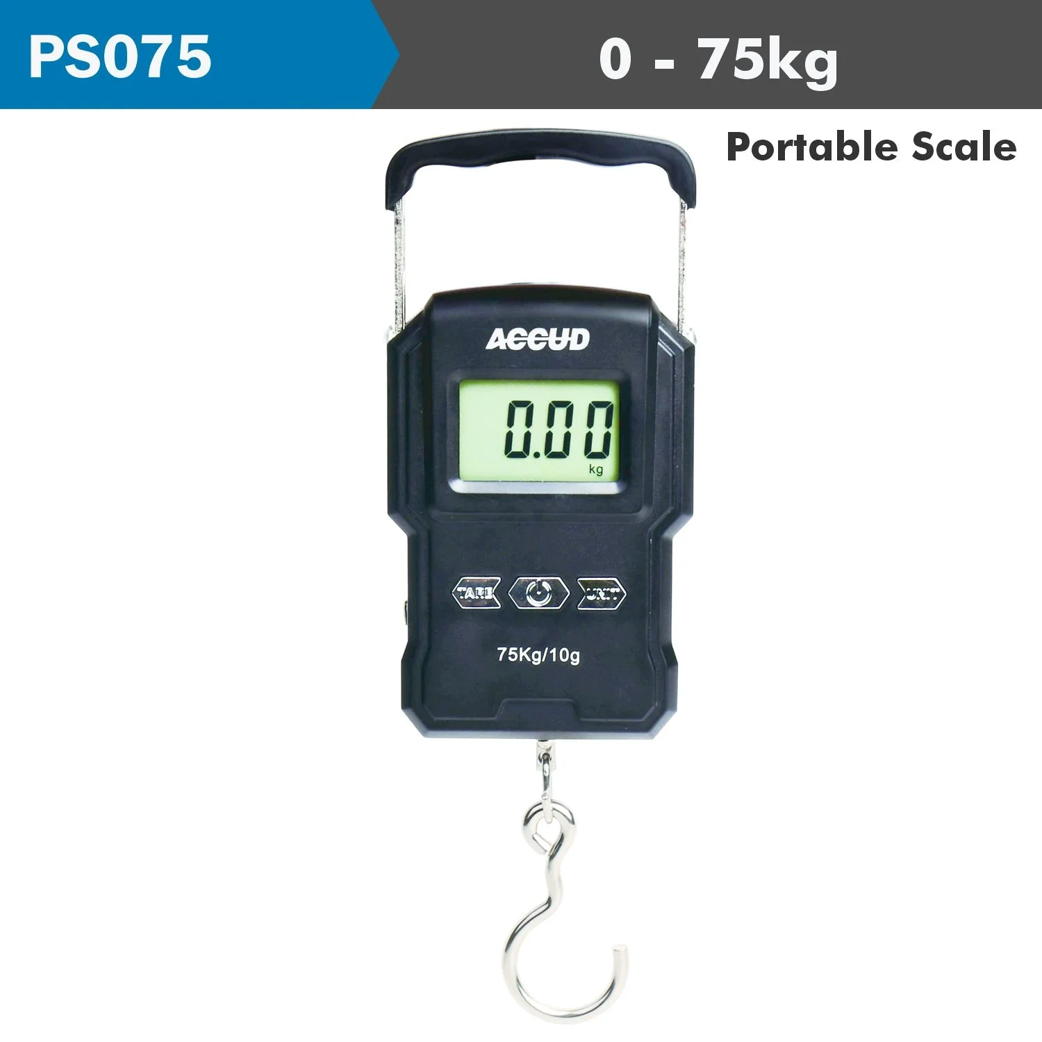 ACPS075.webp PORTABLE PULL SCALE 0-75KG RANGE 0.01KG RES - Image 1