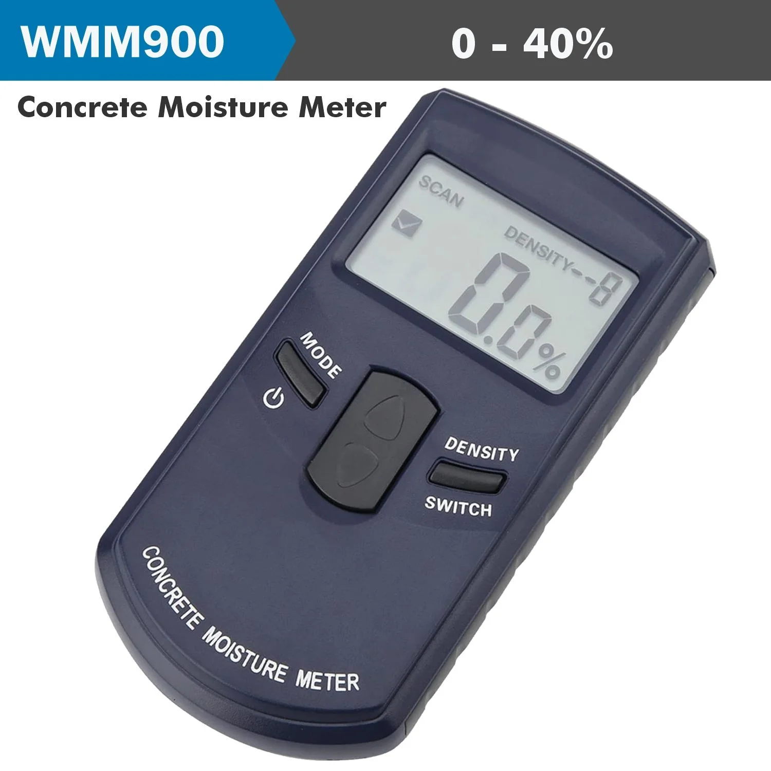 ACWMM900.webp CONCRETE MOISTURE TESTER 0-40% RANGE 2% ACCUR 0.5% RES - Image 1