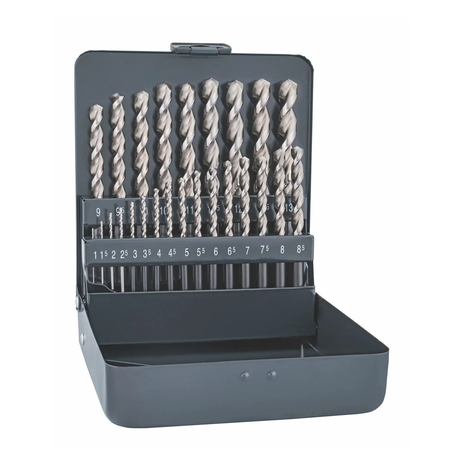 ALP1006251.webp ALPEN HSS COBALT 25 PCE SET FORTE KM25 25 1 - 13 X 0.5MM - Image 1