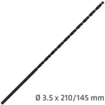 HSS DRILL BIT 3.5MM 210 X 145 EXTRA LONG