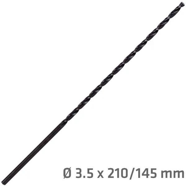 HSS DRILL BIT 3.5MM 210 X 145 EXTRA LONG