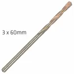 MASONRY DRILL BIT LONG LIFE 3 X 60MM